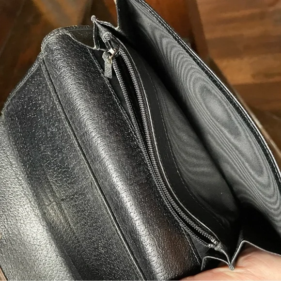 Gucci Tom Ford era black trifold leather wallet - Picture 3 of 15